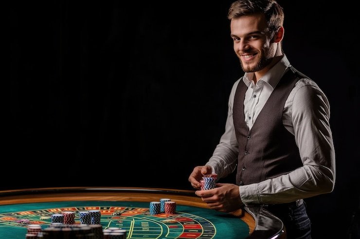 Tampilan antarmuka permainan baccarat live dealer di platform sosis4d yang elegan dan responsif